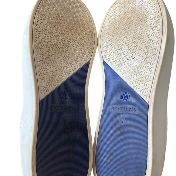 ROTHY'S White Original Slip On Sneakers - Picture 7 of 8